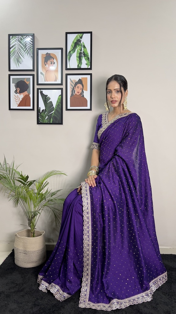 Royal Bloom Saree